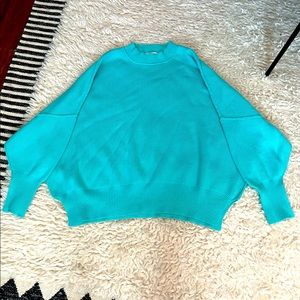 Balloon Sleeve Sweater, Size XL
